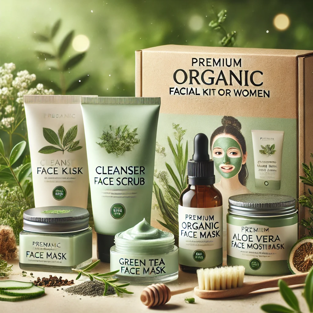 best natural and organic facial kit for women
